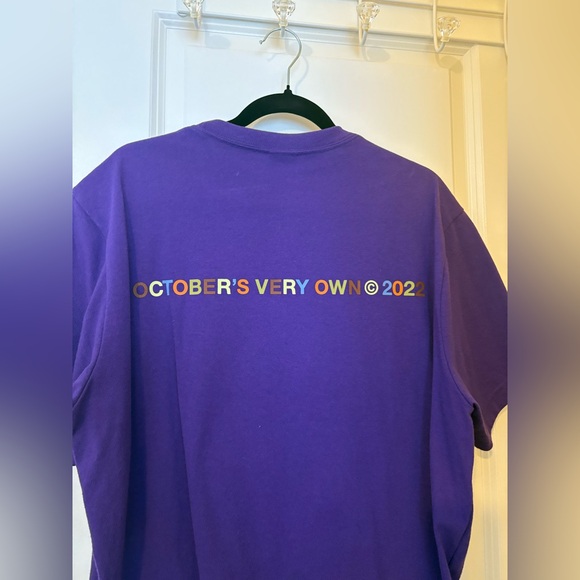 OVO Purple Tee with Abstract Owl Design - Picture 5 of 5